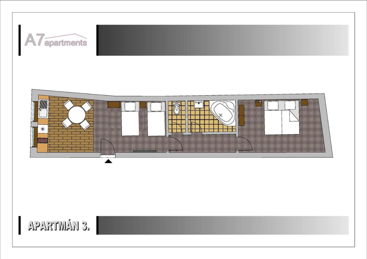 A7 Apartments Komárno Exterior foto